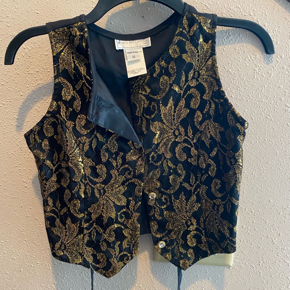 VTG Jessica McClintock Vest